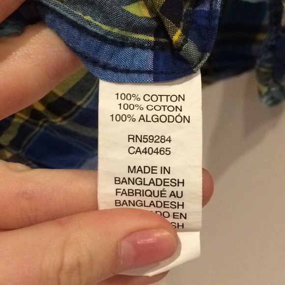 EUC-Children’s Place-boys long sleeved button down - Picture 4 of 4